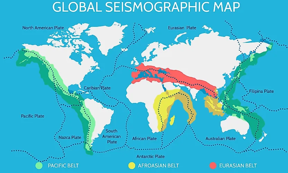 Where Are the Most Seismically Active Areas in the World?
